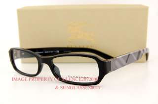 Brand New BURBERRY Eyeglasses Frames BE 2082A 3001 BLACK 100% 