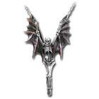 bat wings pendant necklace ruthven cross with bat wings pendan