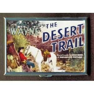 JOHN WAYNE DESERT TRAIL 1935 ID Holder, Cigarette Case or Wallet: MADE 