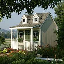 Backyard Cottage Playhouse   Homeplace Structures   
