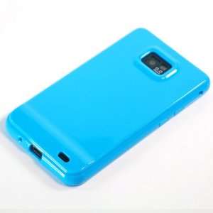  Blue TPU Case / Cover / Skin / Shell for Samsung Galaxy SII / S2 