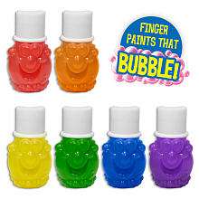 Mr. Bubble Bubbly Finger Paints   Senario   