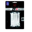 Zero Friction ZFX 2 3/4 4 Prong Performance Golf Tees 40/Pack