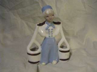 Signed California Pottery DUTCH BOY Water Hand Painted  