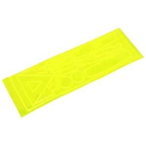 Yellow Racer Reflective Stick On Shapes Reflector Y Racer Stickon 