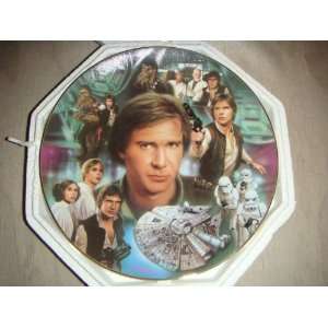  STAR WARS Heroes and Villains HAN SOLO plate Everything 