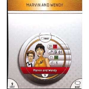  HeroClix Marvin and Wendy # B007 (Rookie)   DC Origins 