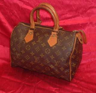 Louis Vuitton Speedy 25 Hand Bag M41526 duffle bag  