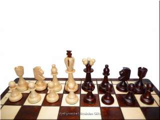 Polish High Quality Hand Carved Wooden Chess Set   Ace  