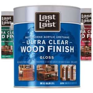   ULTRA CLEAR LAST N LAST WOOD FLOOR FINISH WITH CATALYST SIZE1 GALLON