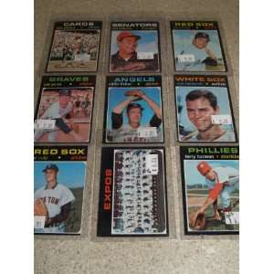 1971 Topps Lot of 10 Stars and High Numbers EX  Sports 