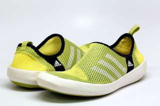 Adidas Mens Water Shoes Climacool Boat Plein Air Yellow/Green ST 