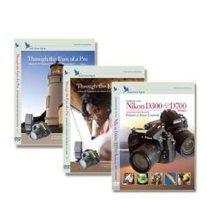   Digital Nikon D300 DVD 3 pack Volume 1 & EOP Camera Training Guide