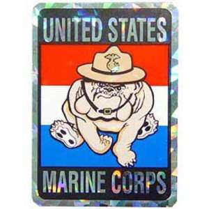  United States Marine Corps Bulldog Sticker Automotive