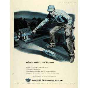   System Ambulance Call Extensions   Original Print Ad