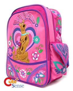 Scooby Doo Pink Violet School Backpack/Bag 16 Large  