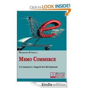Memo Commerce (Italian Edition) Massimo DAmico  Kindle 