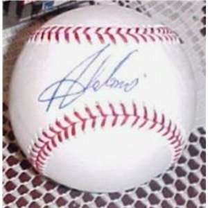  Angel Salome Autographed Baseball   OMLB COA   Autographed 