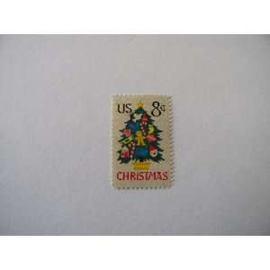  Single 1973 8 Cents US Postage Stamp, S# 1508, Christmas 