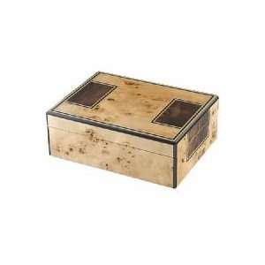   Toulouse Humidor   High Lacquer Maple Burl (25 Cigars): Home & Kitchen