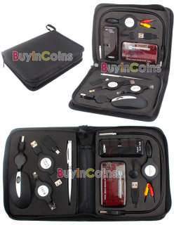 PC Portable USB Mouse Travel Cable Kit Bag Tools HV A13  