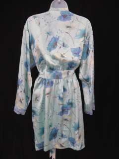VALERIE STEVENS Floral Night Gown Robe Set Sz S  