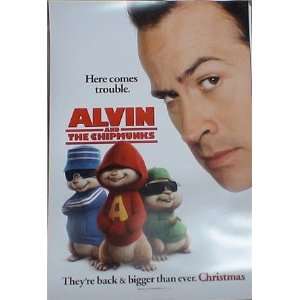  ALVIN AND THE CHIPMUNKS MINI MOVIE POSTER JASON LEE 