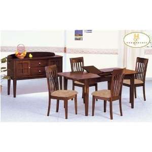  Home Elegance 800S Black Cherry Side Chair Pack of 2