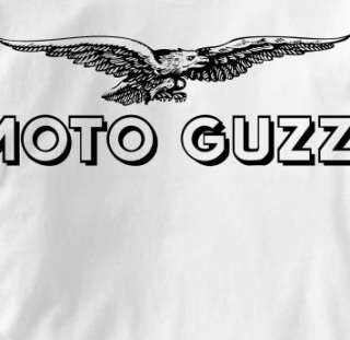 Moto Guzzi Motorcycle Vintage Logo Italian M T Shirt XL  