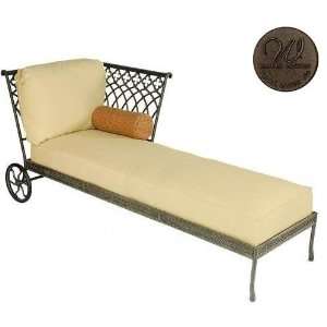   Casual Back Day Chaise Lounge Frame Only, Mocha