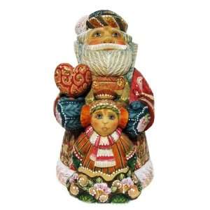  GreatRussianGifts Father Christmas with Girl (G.DeBrekht 