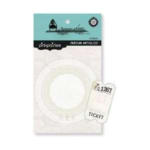 Pink Paislee Parisian Anthology Tickets 100/Roll Perforated Raffle 