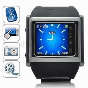 Metal Watch Cell Phone Mobile Tri Band Wide Screen W600  