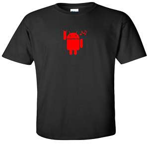 Funny Android Droid T shirt, sizes & colors  Tee Plaza  