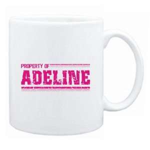 New  Property Of Adeline Retro  Mug Name 