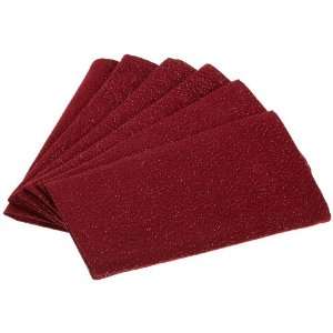  DII Rich Red Sparkle Napkin, Set of 6