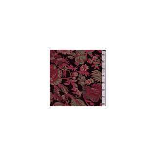  Pink/Black Floral Slinky   Apparel Fabric: Arts, Crafts 
