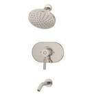 Delta In2ition Single Handle Tub and Shower Faucet in Stainless Steel