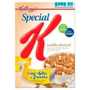 Kelloggs Special K Vanilla Almond Cereal 14 oz  Grocery 