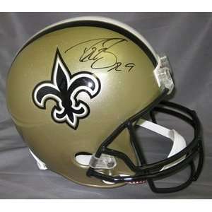 Drew Brees Autographed New Orleans Saints Full Size Riddell Helmet