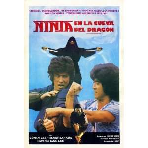  Ninja in the Dragons Den Movie Poster (11 x 17 Inches 