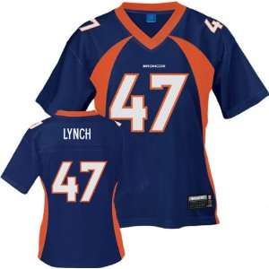 John Lynch Reebok NFL Replica Denver Broncos Womens Jersey:  