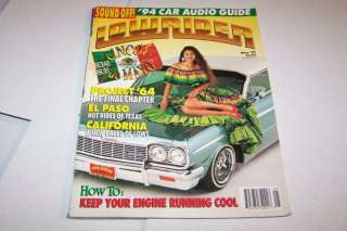 MAY 1994 LOWRIDER car magazine  