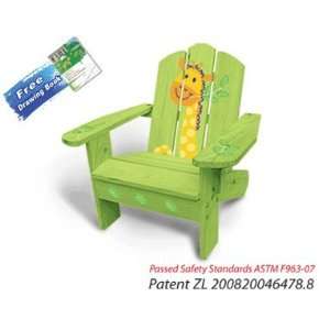 Lohasrus Kids Adirondack Chair 20111   Passed Safety Standards ASTM 