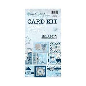  Bo Bunny Midnight Frost Card Kit 6X12 Pad Makes 8 Cards 
