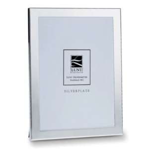  Narrow Border Silverplated Picture Frame 4 Inch x 6 Inch 
