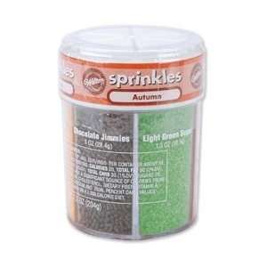  Wilton 342876 Sprinkles 7.2 Ounces Autumn Mix Health 