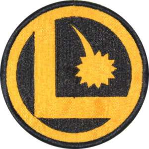 Legion Super Heroes L Logo Embroidered Patch JLA DC  