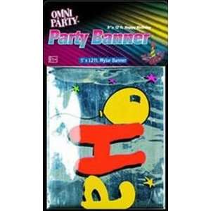  Omni Party Happy Birthday Banner (6 Pack): Health 