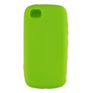    Green Soft Clear Gel Skin Case for LG SENTIO GS505 